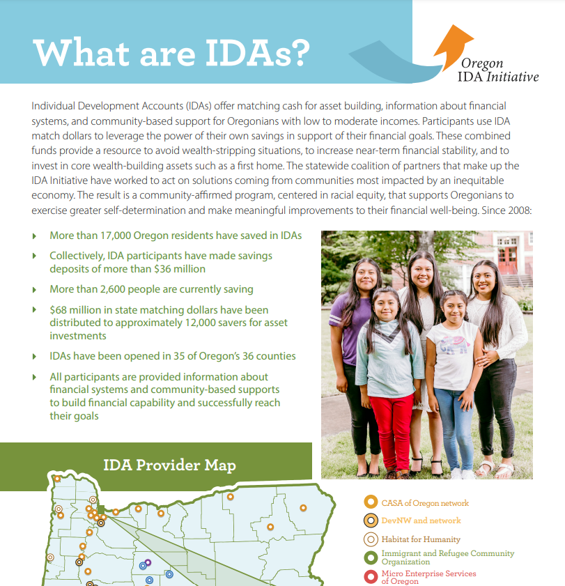 Image: What is Oregon Individual Development Account Initiative