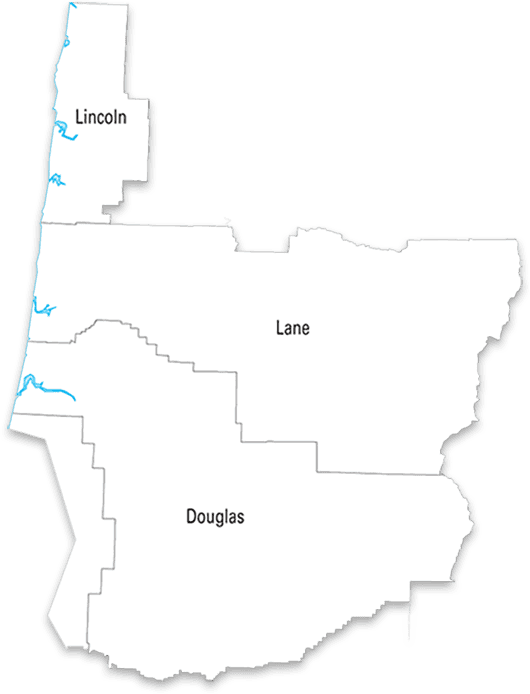EEC Regional Map of Oregon
