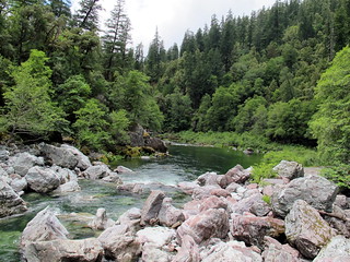 image of the Chetco River on the southern Oregon coast