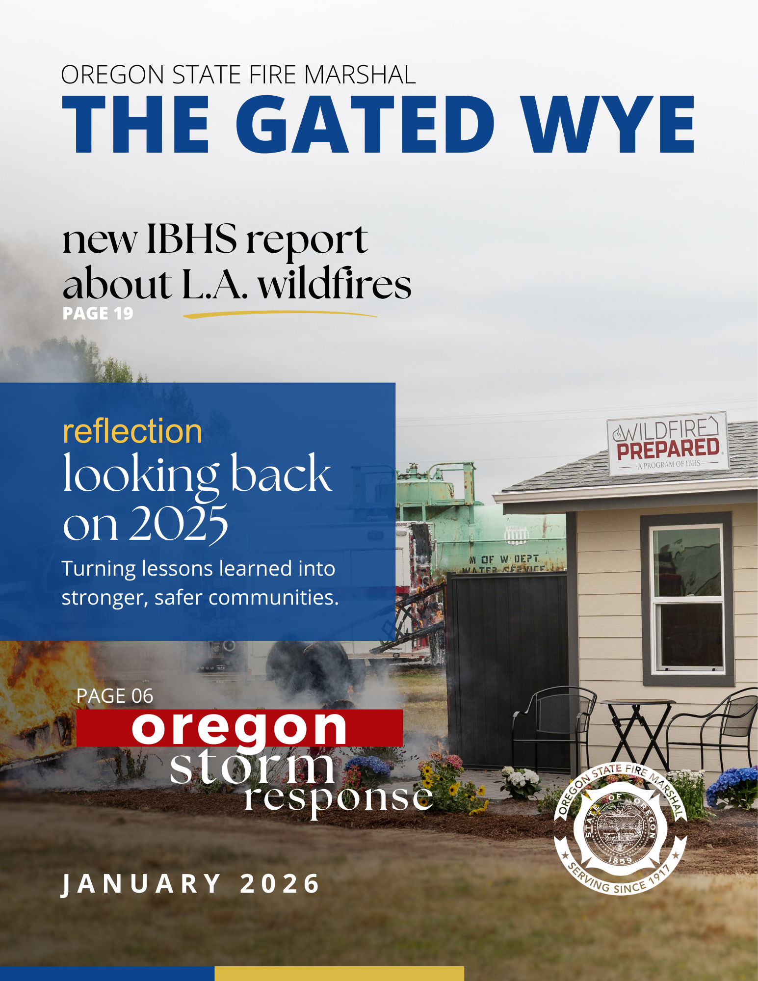 the latest cover of the gated wye
