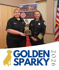 Cheryl Flick holding award