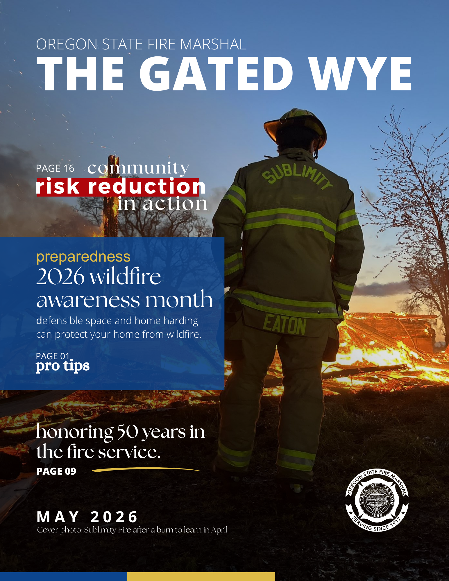 Cover photo of the latest Gated Wye