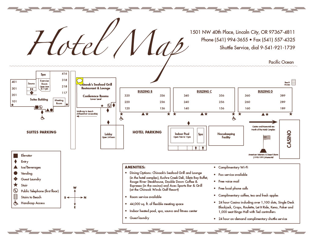 Hotel Property Map
