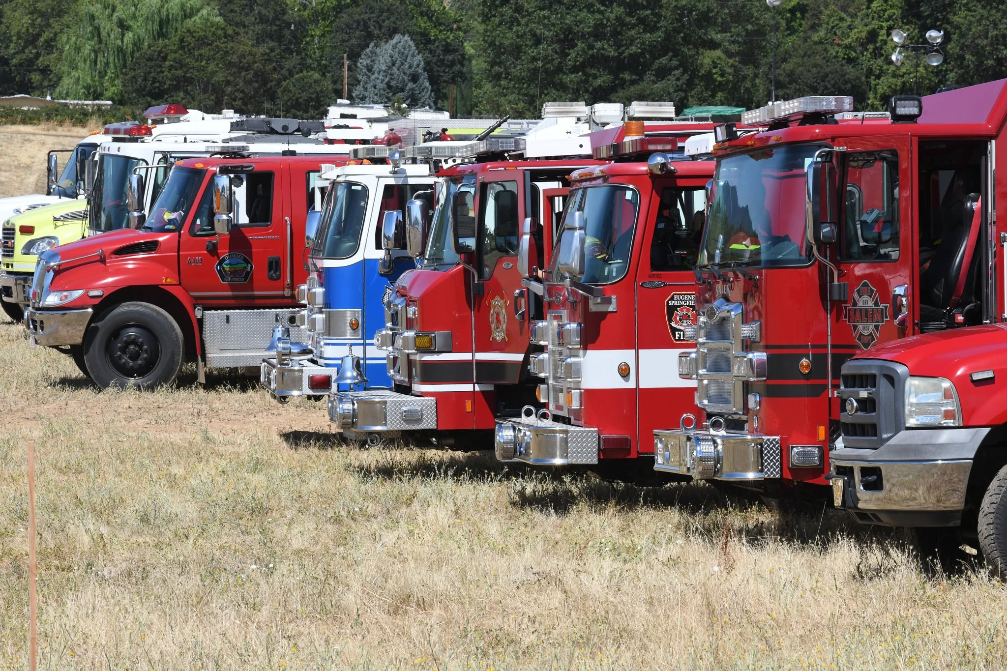 East Evans fire response - Type 1 team operations