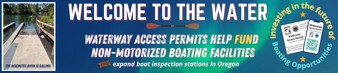 Welcome to the Water -Waterway Access Permit Promo