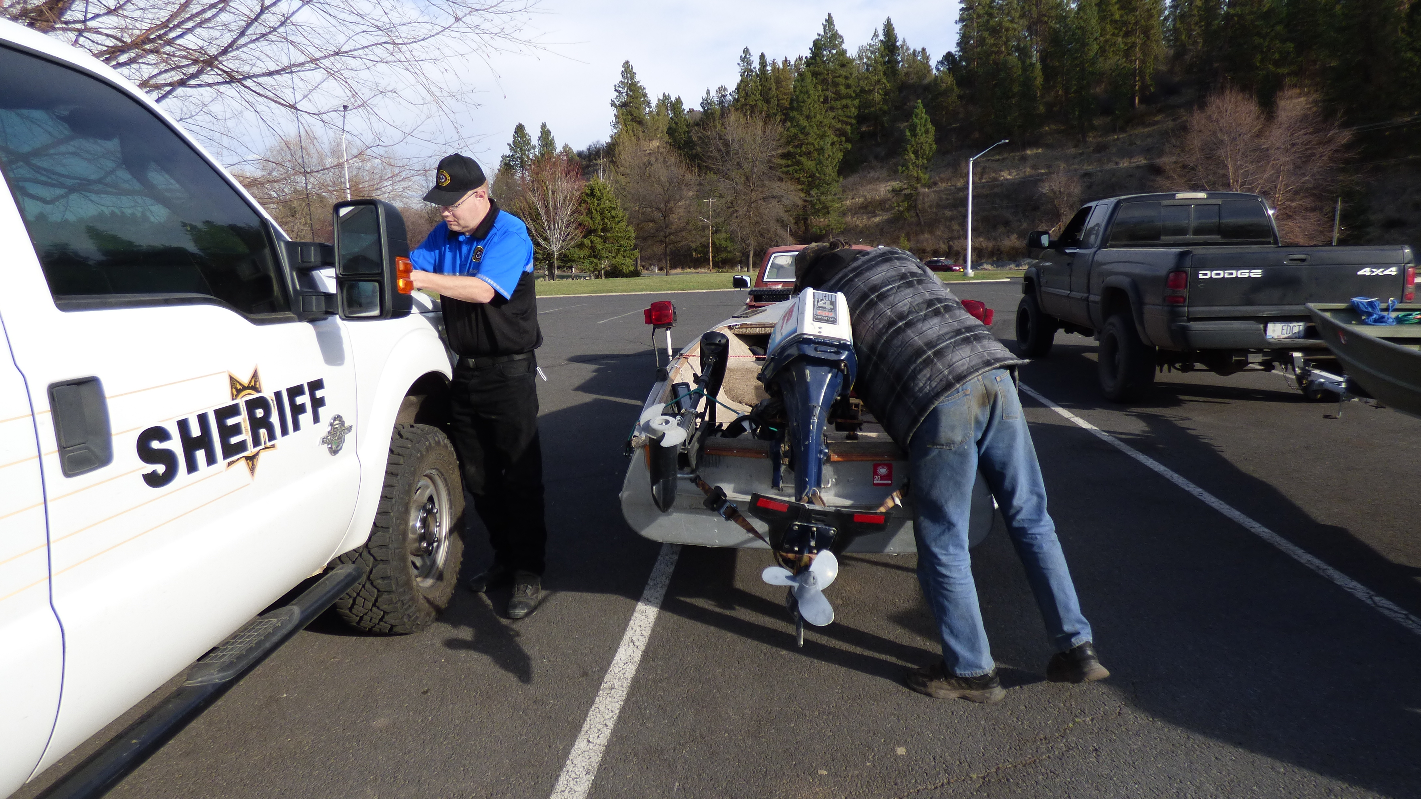 Courtesy boat inspections by county Sheriff's Offices