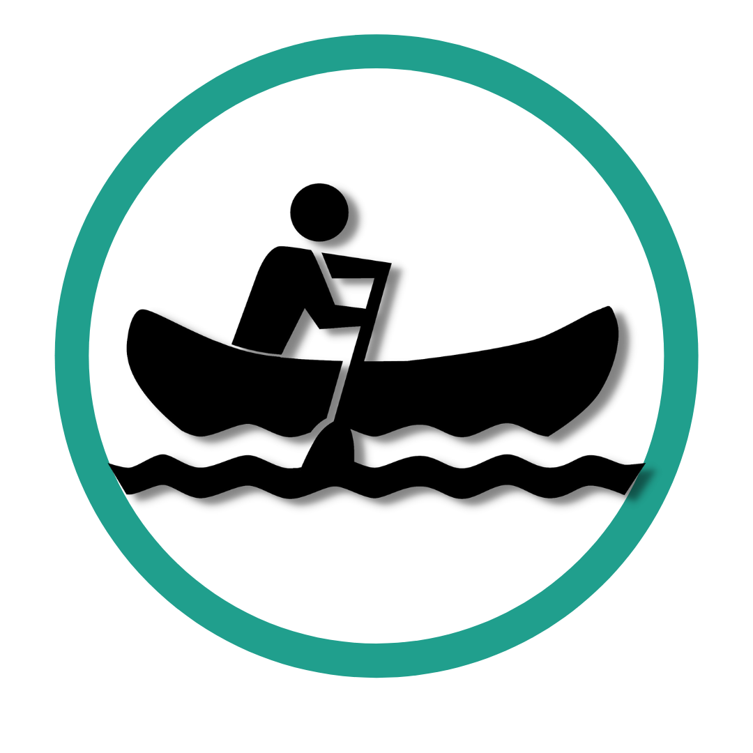 Graphic of drift boating