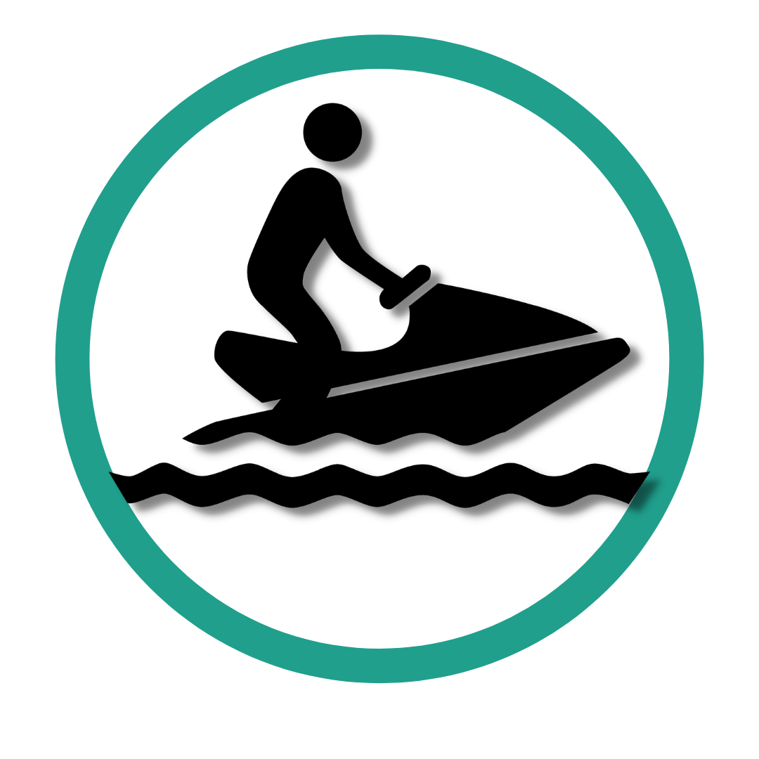 Graphic of a personal watercraft