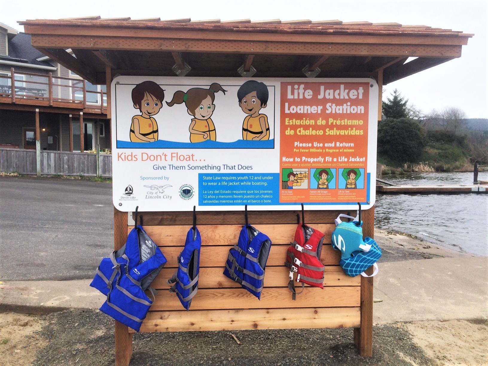 Oregon State Marine Board Life Jacket Loaner Stations Boater Info