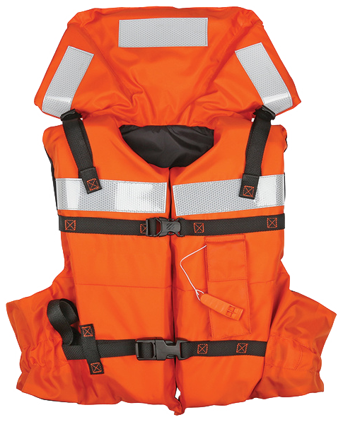 Wearable offshore life jacket