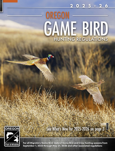 ODFW Game Bird Regulations