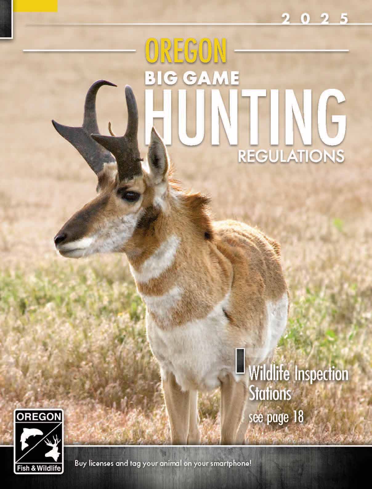 ODFW Big Game Regulations