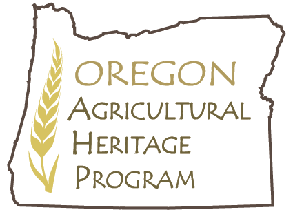 Oregon Agricultural Heritage Program Logo