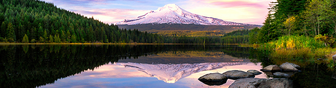 Mount Hood with reflection in water