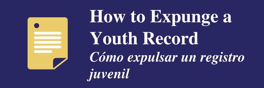 How to Expunge a Youth Record