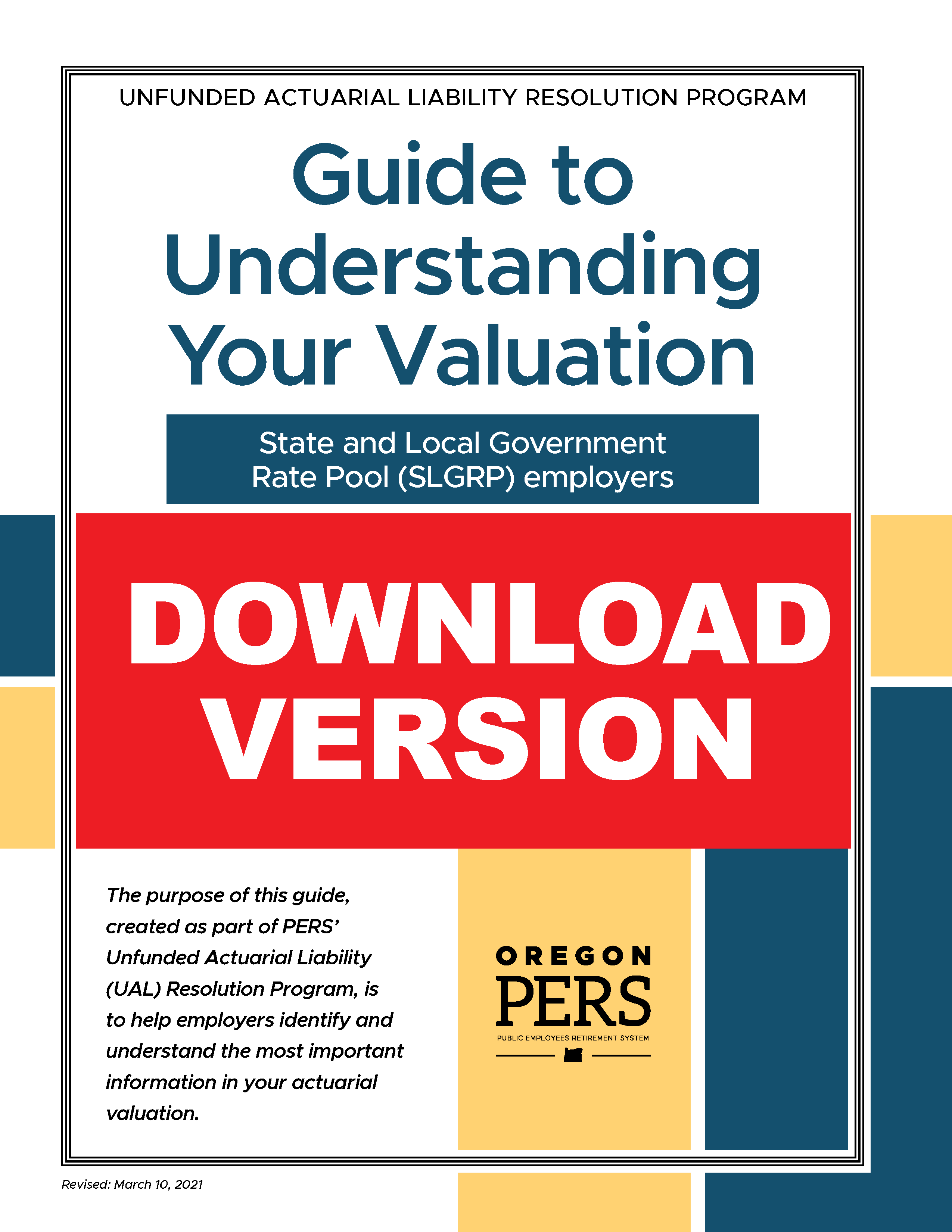 Cover image for PDF document Guide to Understanding Your Valuation - SLGRP download version