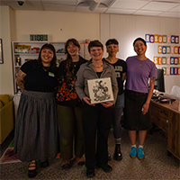 Thumbnail of Treasurer Steinder with staff