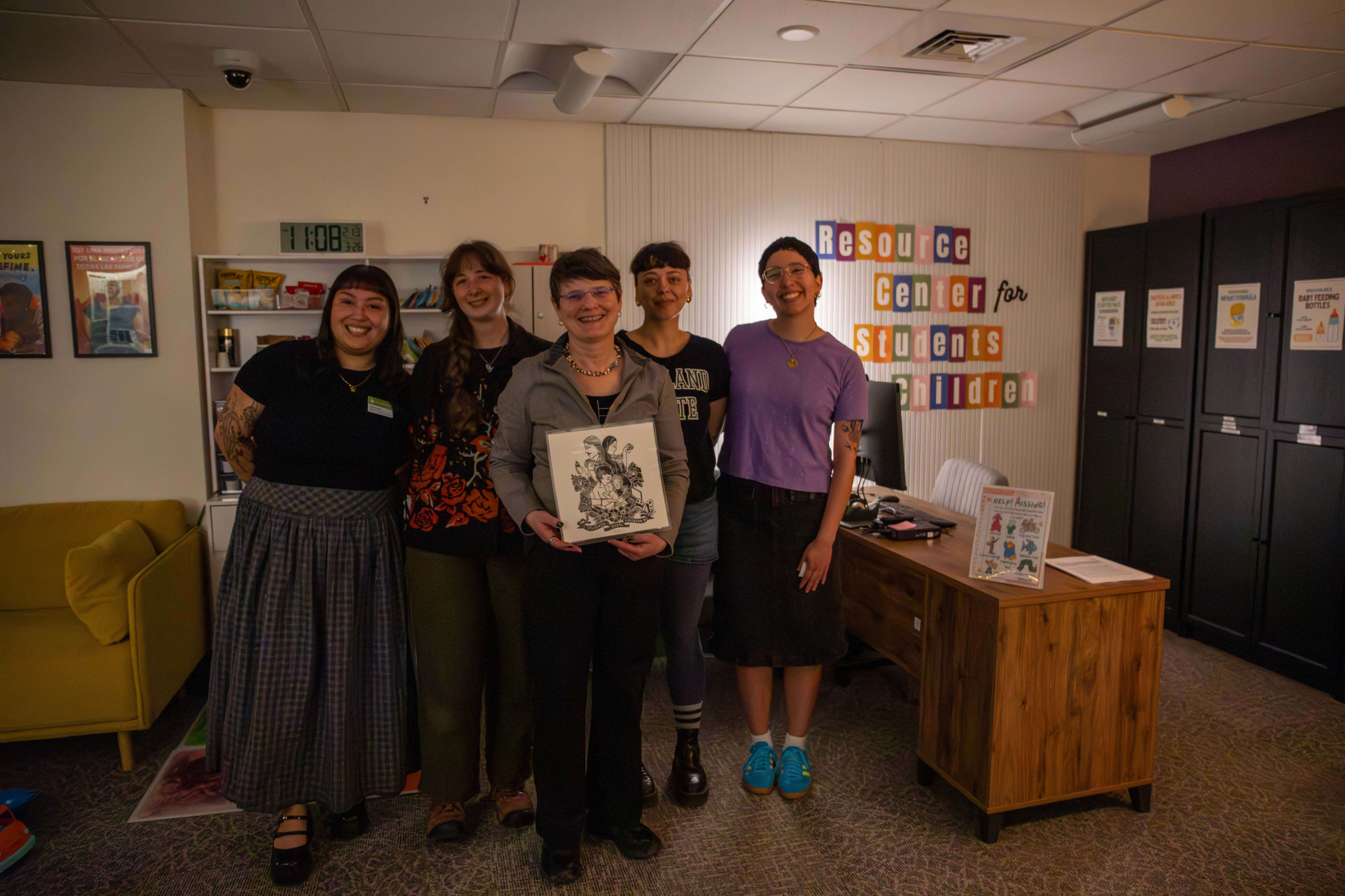 Treasurer Steiner at the Resource center part1