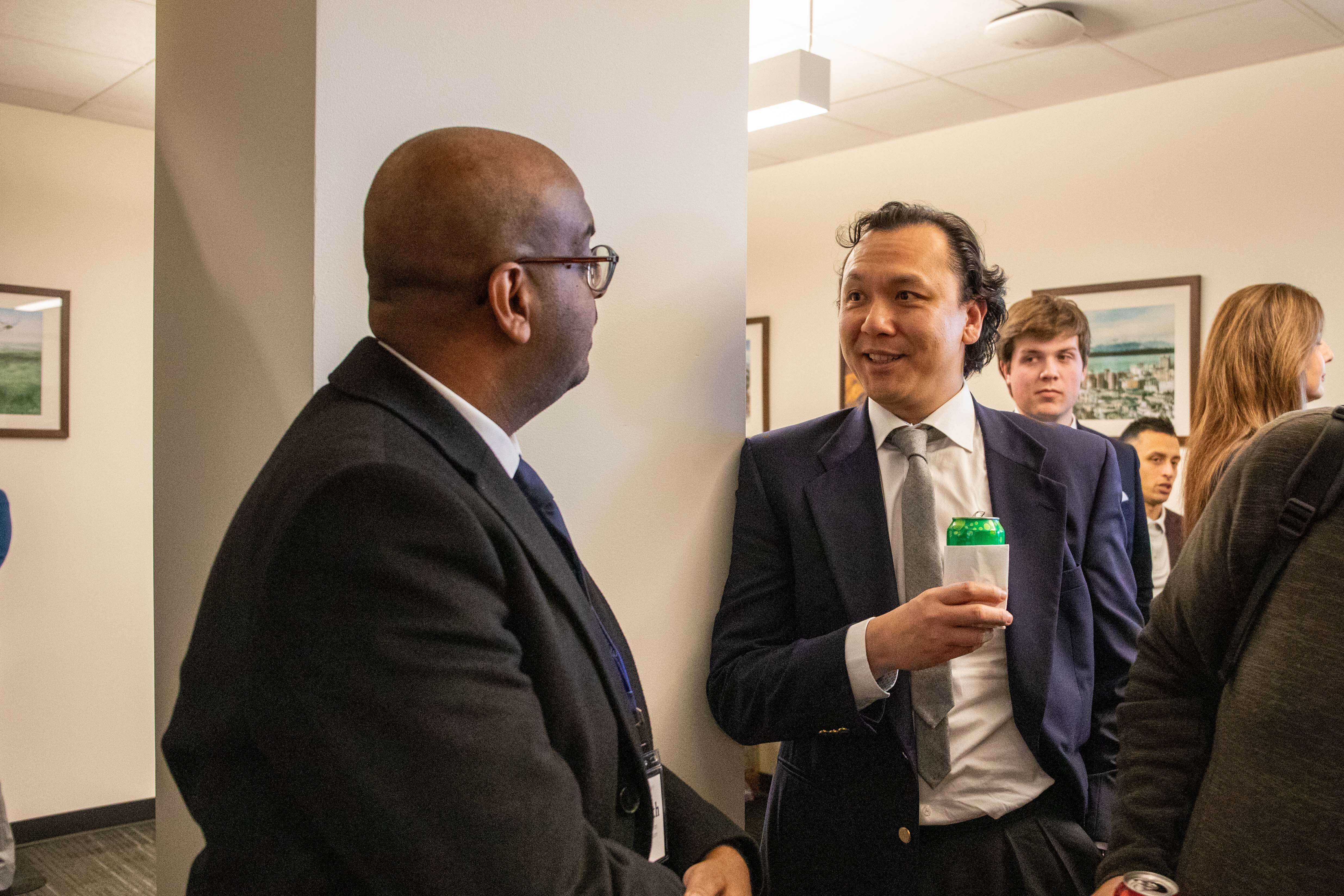 Photo of legislative aids.