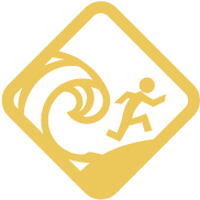 Tsunami Safe logo